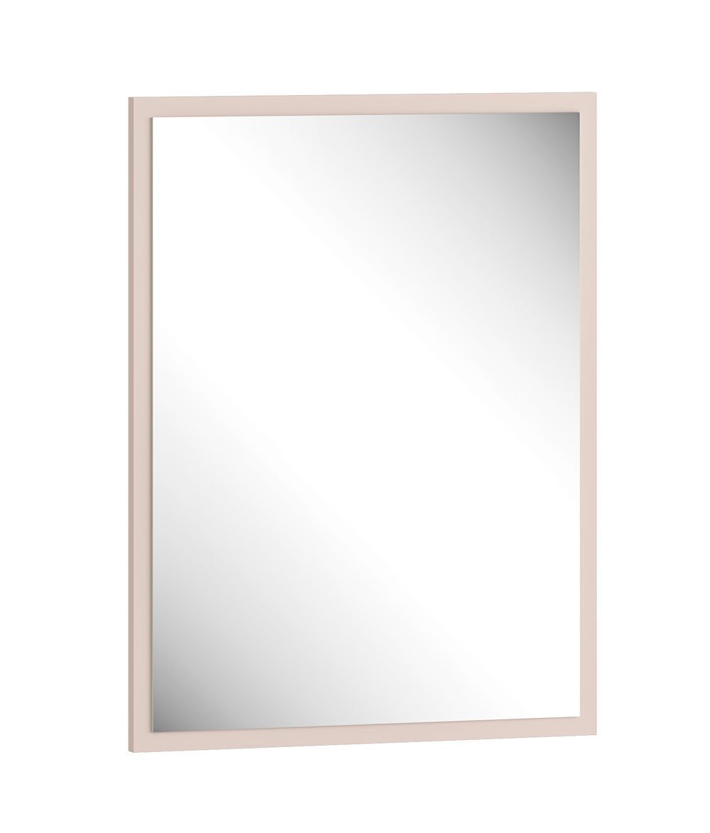 Feldmann-Wohnen Wandspiegel Oiven (Wandmontage nötig, 1-St., moderne Optik, Wandmontage nötig), 50x2x66cm Cashmere