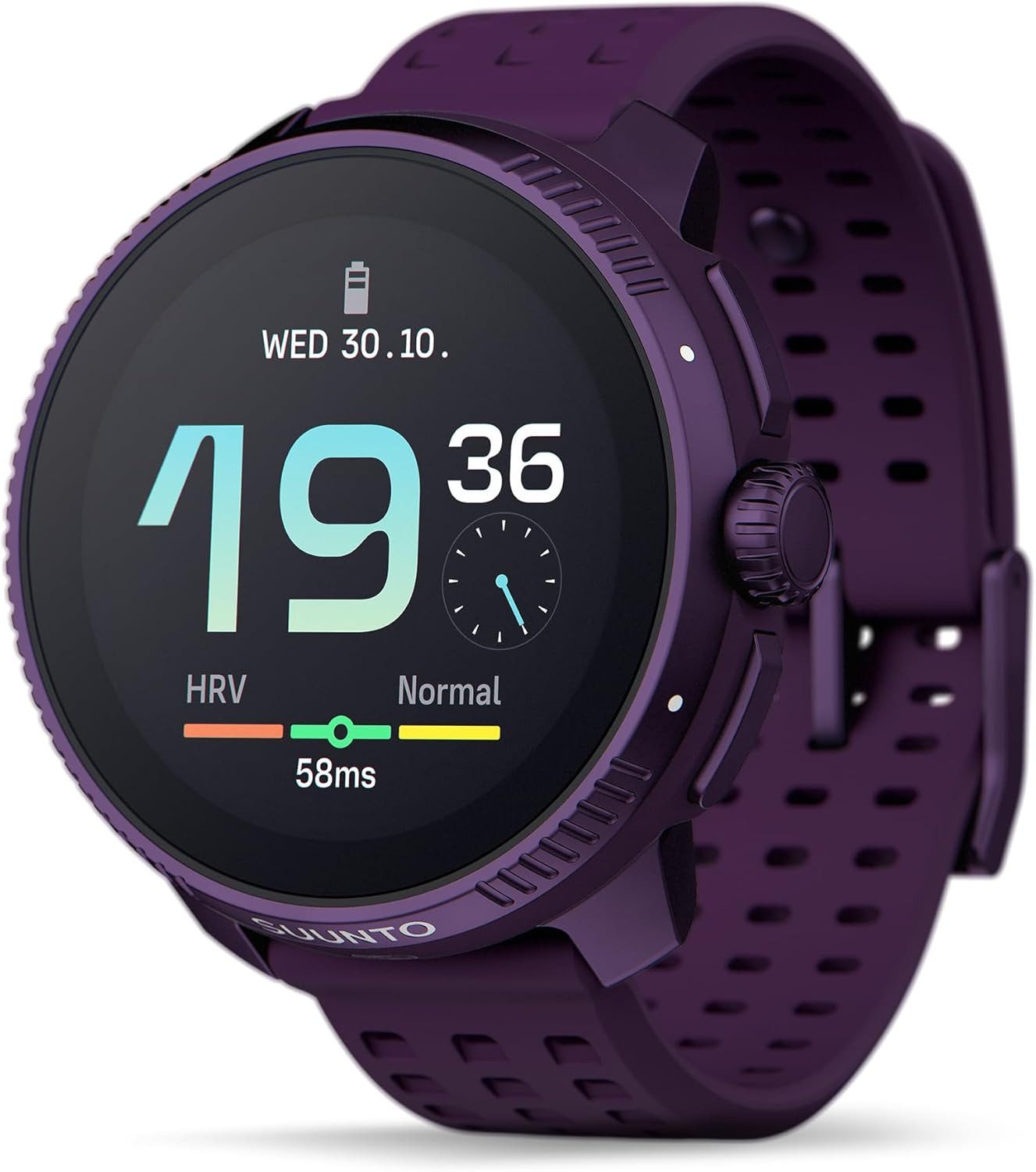 Suunto Smartwatch (3,6 cm, android ios), Premium GPS Sportuhr mit AMOLED Display und Dual-Frequenz-Navigation