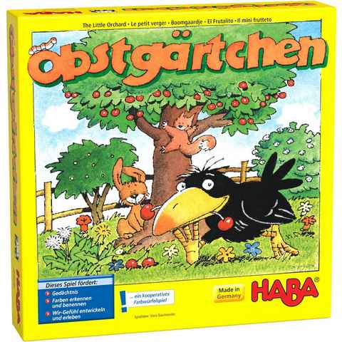 Haba Spiel, Kinderspiel Obstgärtchen, Made in Germany