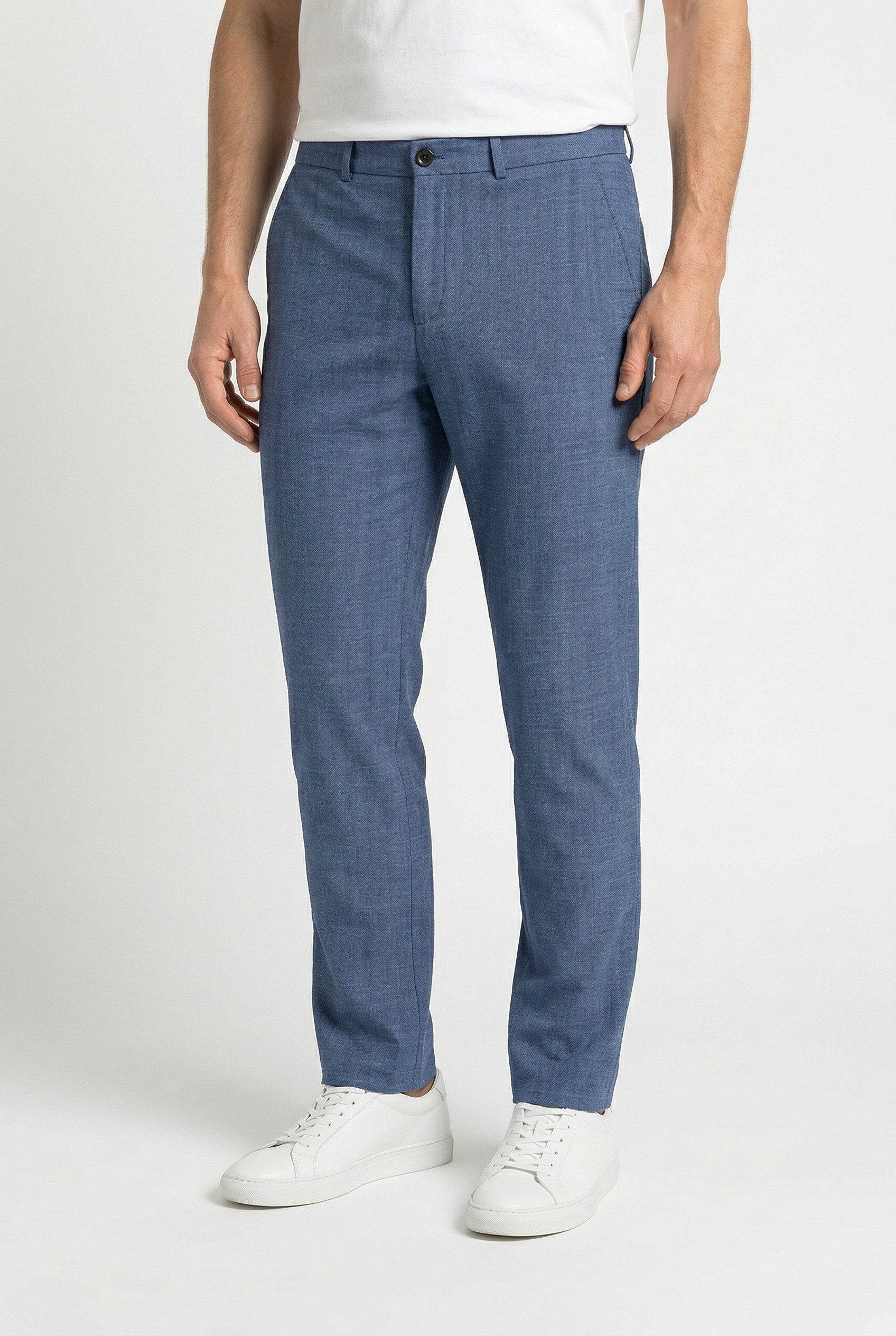 OLYMP Chinohose Jogg Jersey Toronto slim fit, flexibler Bund