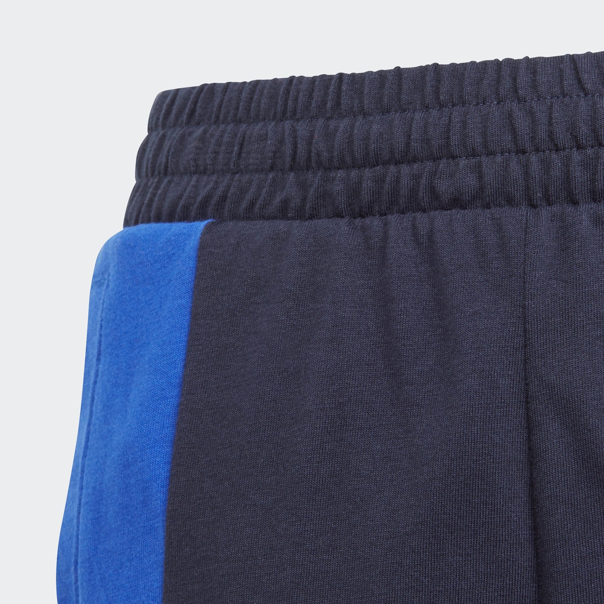 adidas Sportswear Shorts Lucid Blue / (1-tlg) Legend Ink 3-STREIFEN REGULAR COLORBLOCK White / FIT Semi