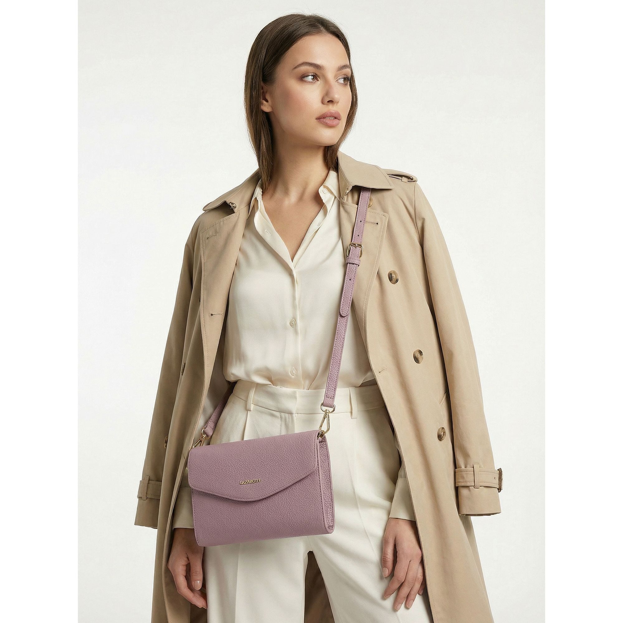 Lazarotti Clutch Bologna Leather, Leder