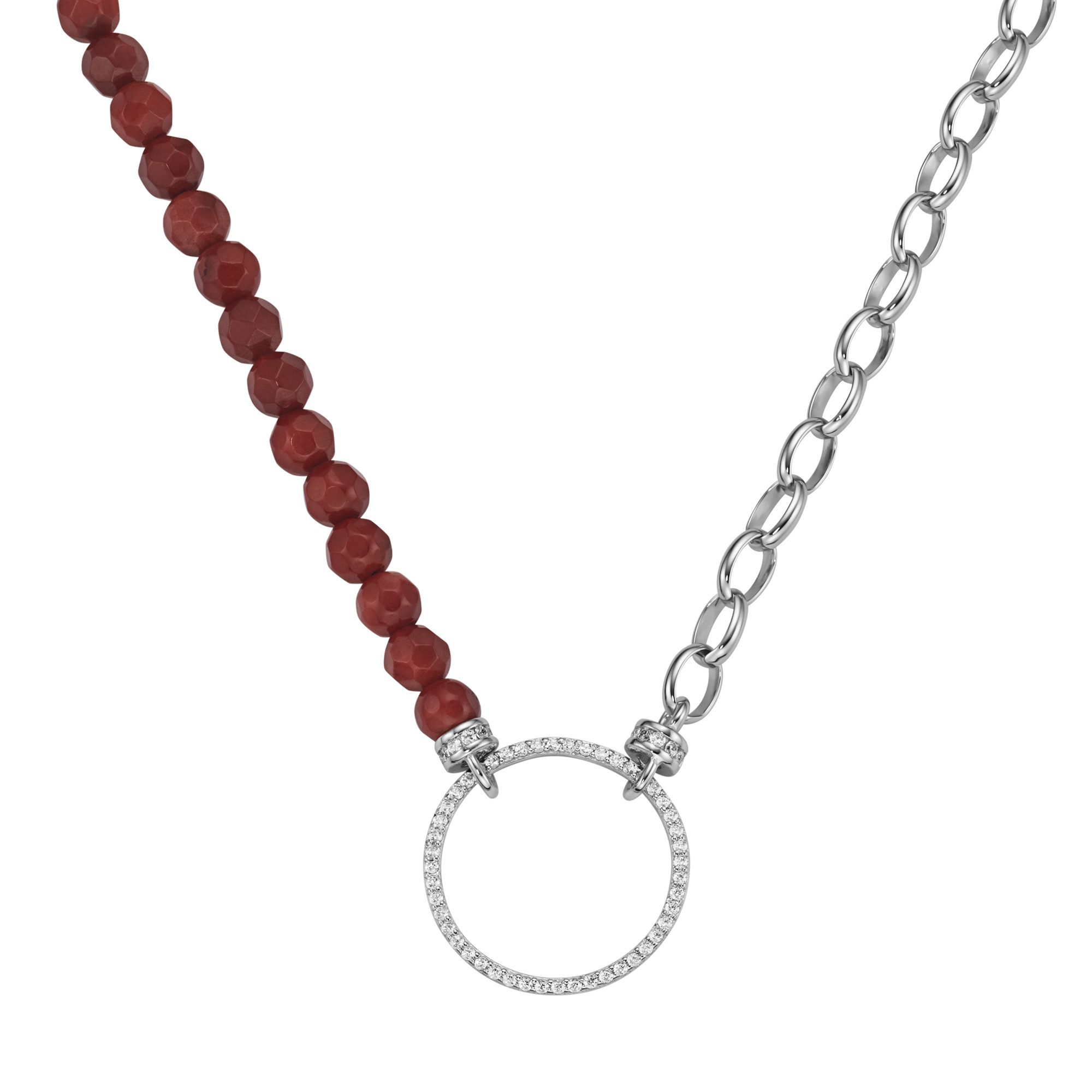 GIORGIO MARTELLO MILANO Collier mit Ziersteinen, günstig online kaufen