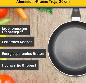 Krüger Bratpfanne Troja, Aluminium, Induktion