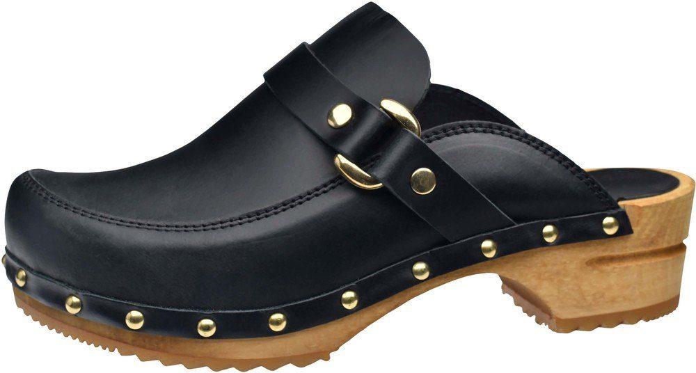 Sanita Wood-Lillen Open Clog