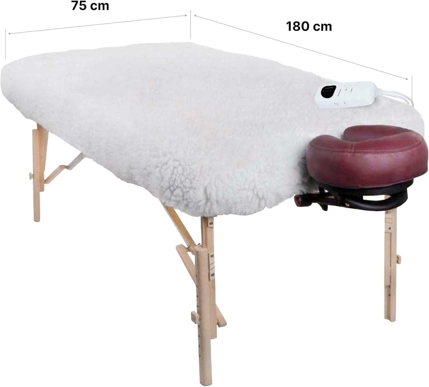 ZEN MASSAGE WARE Wärmekissen Wärmedecke für Behandlungsliegen, (1-tlg)
