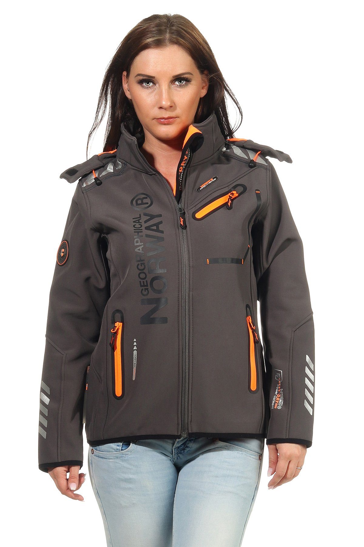 Geographical Norway Softshelljacke Damen Softshell Windbreaker günstig online kaufen