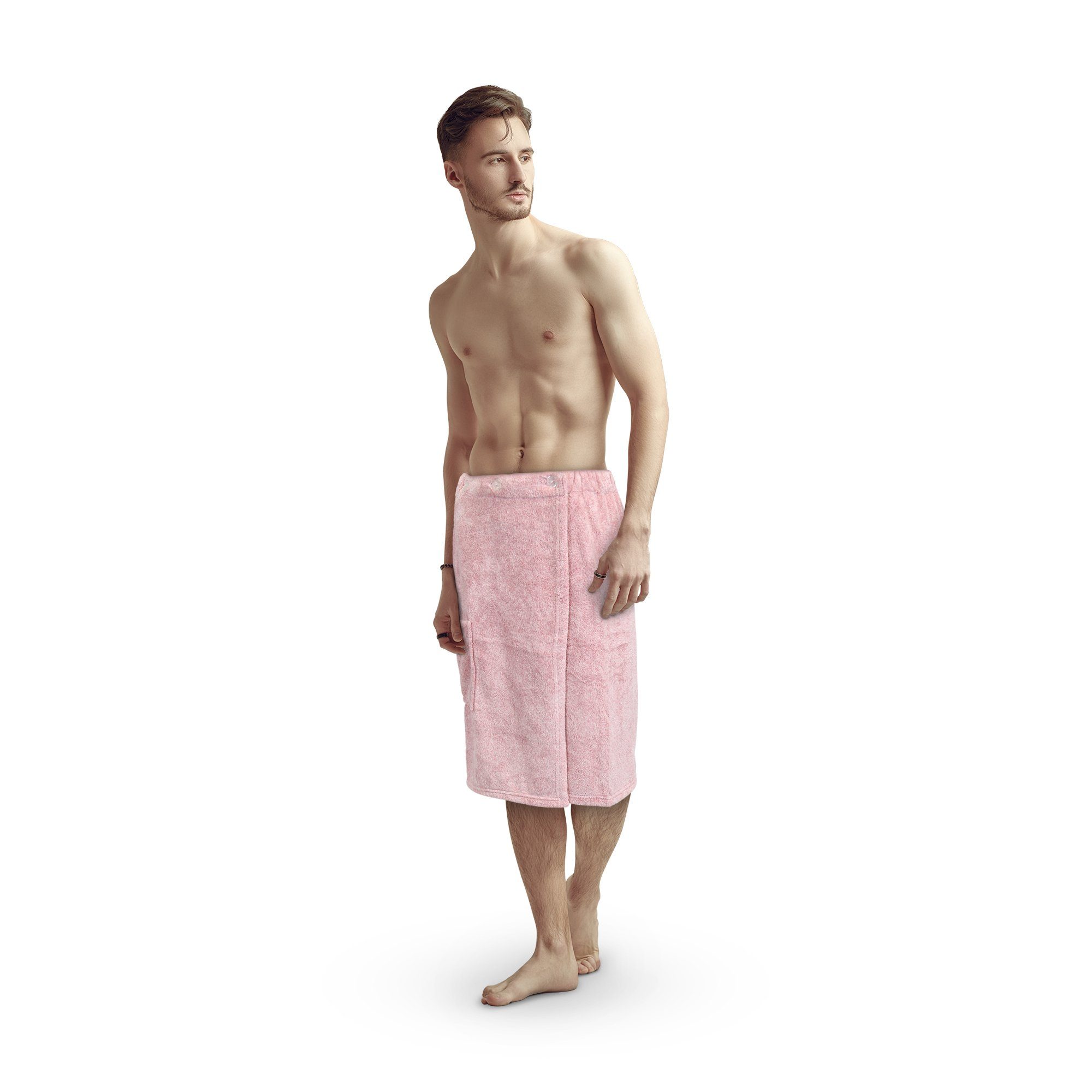 Bestlivings Saunatuch Herren 60x145cm, Sauna Kilt günstig online kaufen