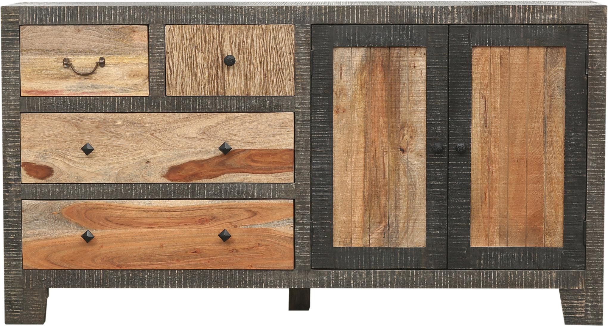 INTERIA Home & Living Sideboard Sideboard TARIM Schubladenkommode aus Mango und Akazie 165 cm