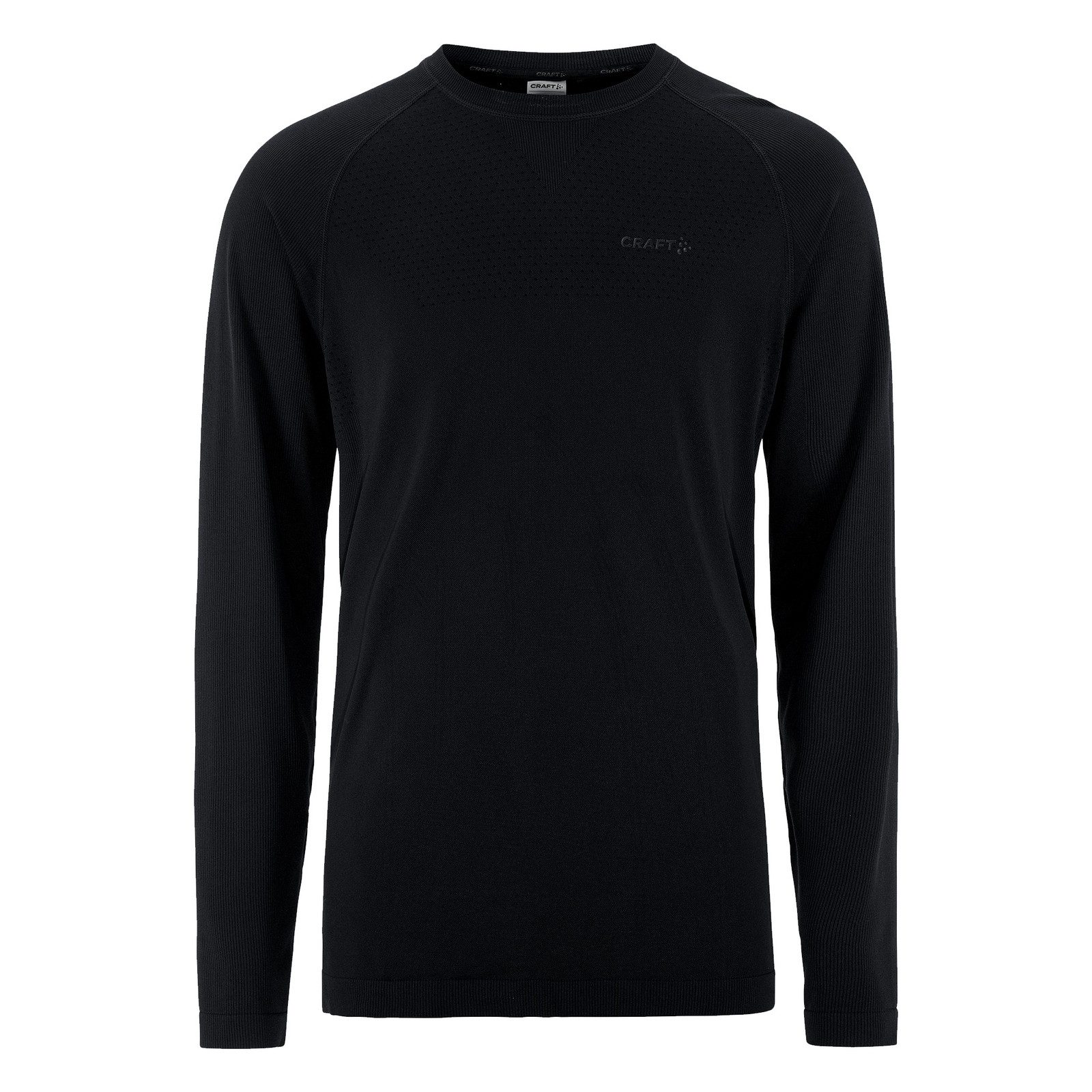 Craft Funktionsunterhemd Active Comfort Ls 2 M (1-St) mit Markenschriftzug auf der Brust