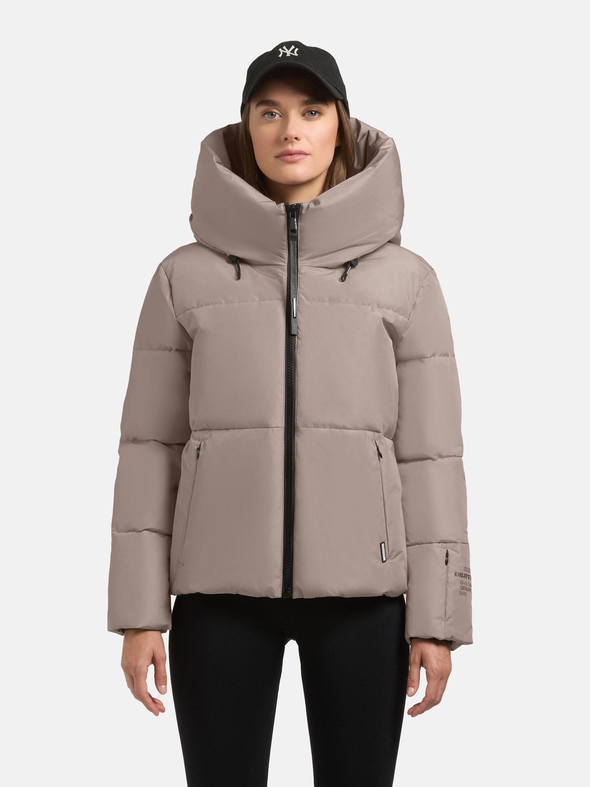khujo Steppjacke Audrey Matt Warme Winterjacke mit verstellbarer Kapuze günstig online kaufen