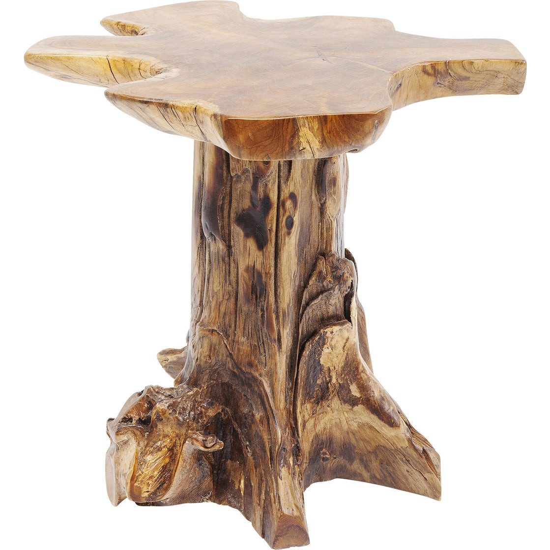 Kare Design Beistelltisch Tree, Massivholz, Unikat