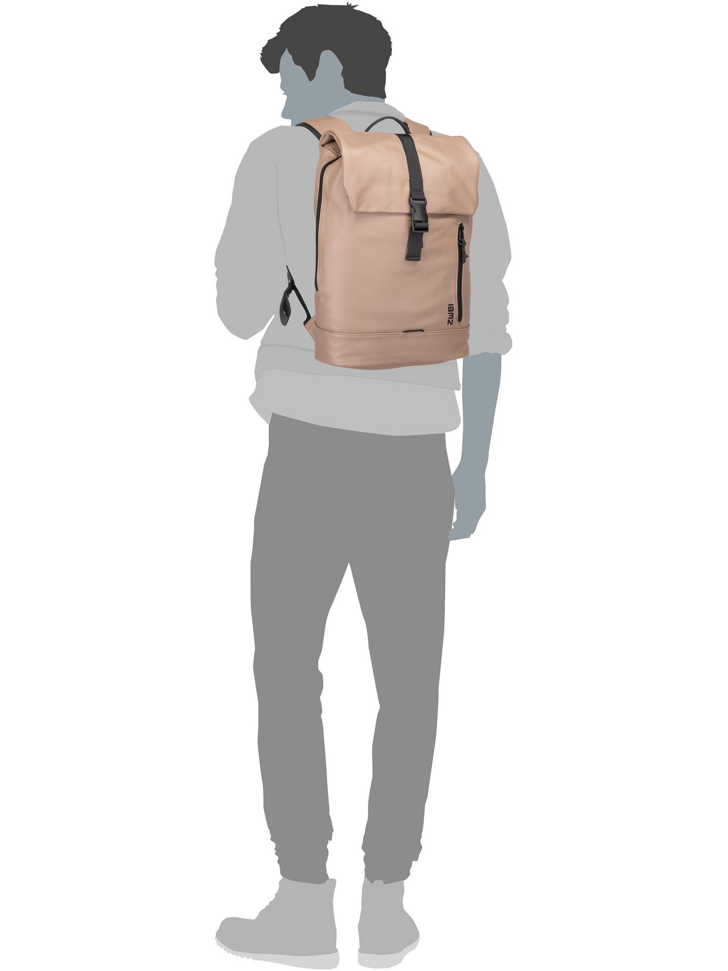 CAR150 Zwei Rucksack Cargo Taupe