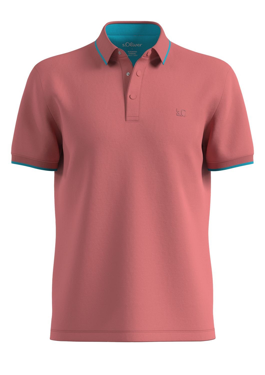 s.Oliver Poloshirt Kragen, Knopfleiste, kurzarm günstig online kaufen