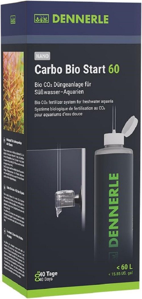 Aquariumpflege Dennerle Carbo Bio Start 60 -CO2 Düngeanlage für Süßwasser-Aquarien