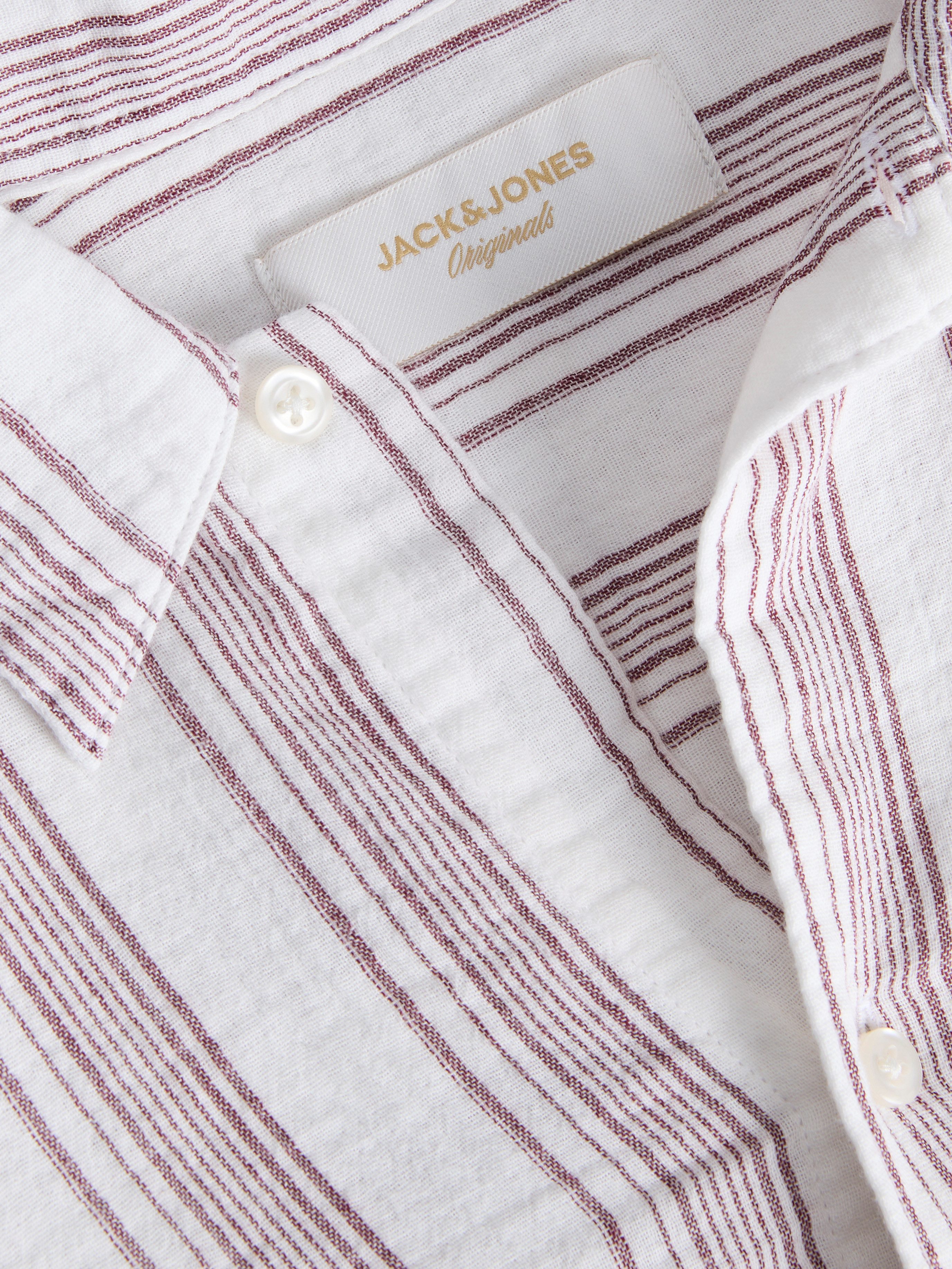Jack & Jones Kurzarmhemd JORNANTUCKET DOUBLE CLOTH SHIRT SS EA26