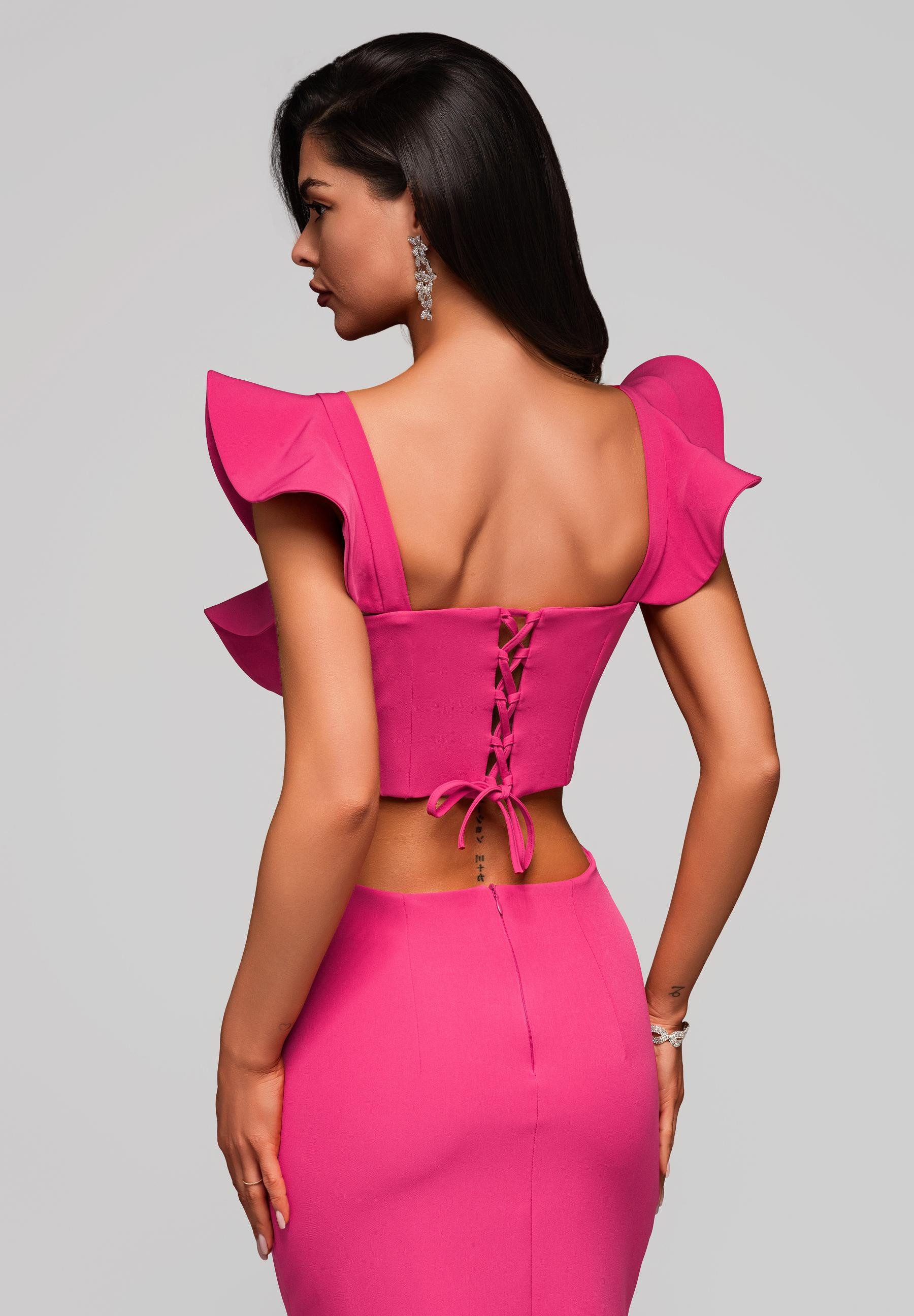 OMBRE Abendkleid Midi-Abendkleid günstig online kaufen
