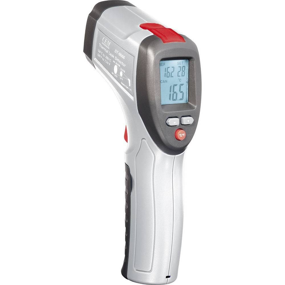 VOLTCRAFT Infrarot-Thermometer Temperatur Lecksucher IRF 260-10S, Pyrometer