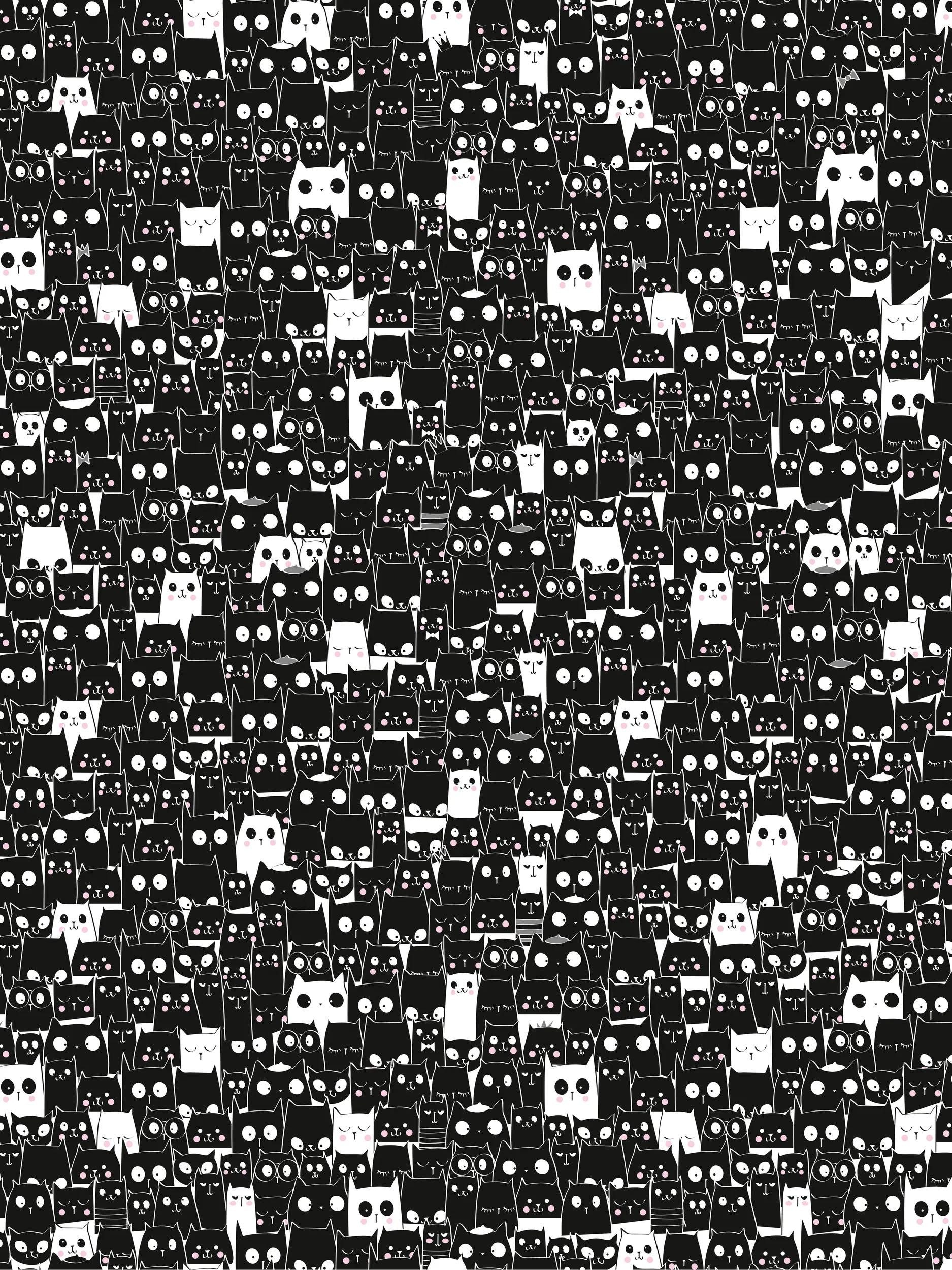décopatch Bastelkartonpapier Packung 20 Bl Décopatch-Papier 30x40cm, Motiv Nr. 772 Schwarz FDA772O, DECO-Papiers