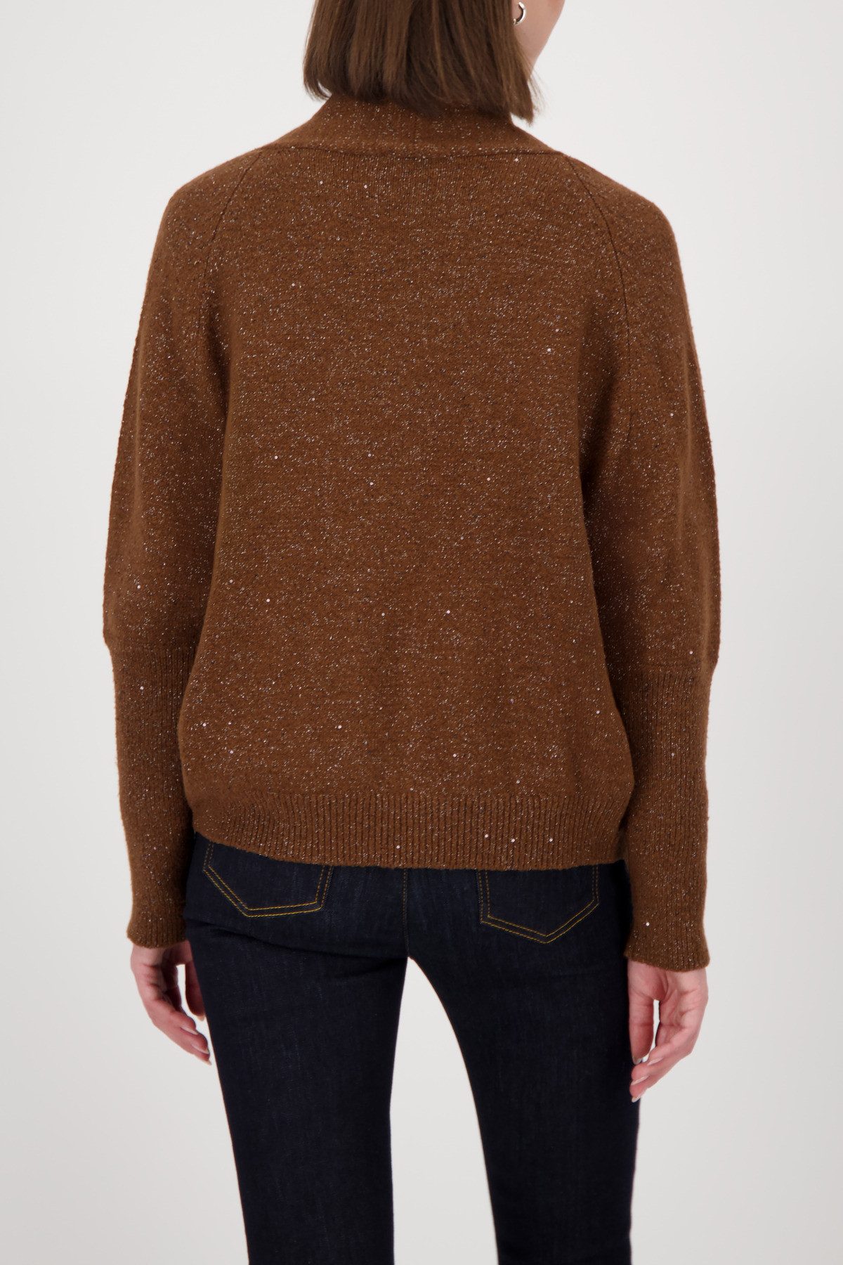 Monari Strickjacke Regular fit mit Rundhalsausschnitt günstig online kaufen