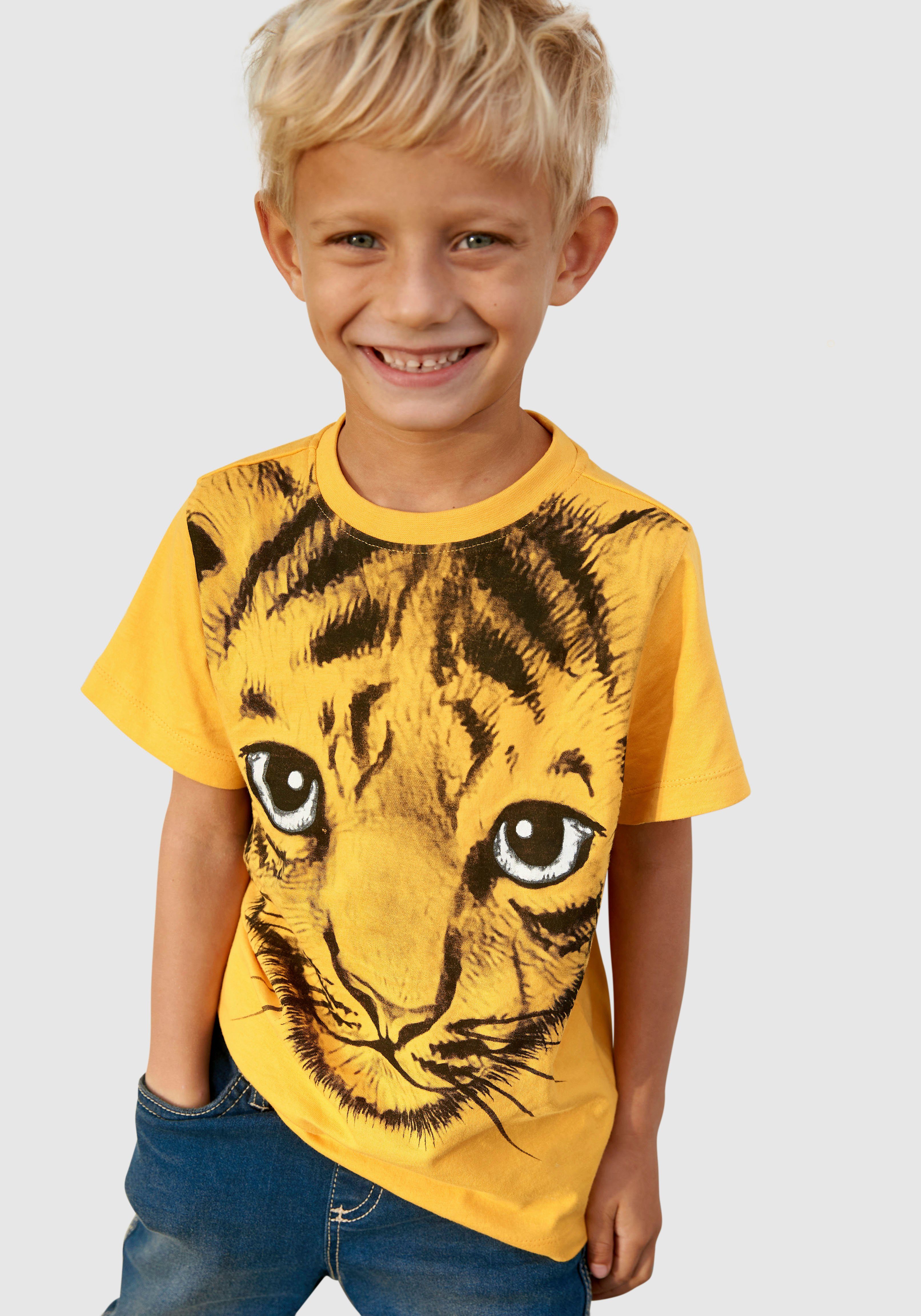 [Sie können echte Produkte zu günstigen Preisen kaufen!] KIDSWORLD T-Shirt LITTLE TIGER