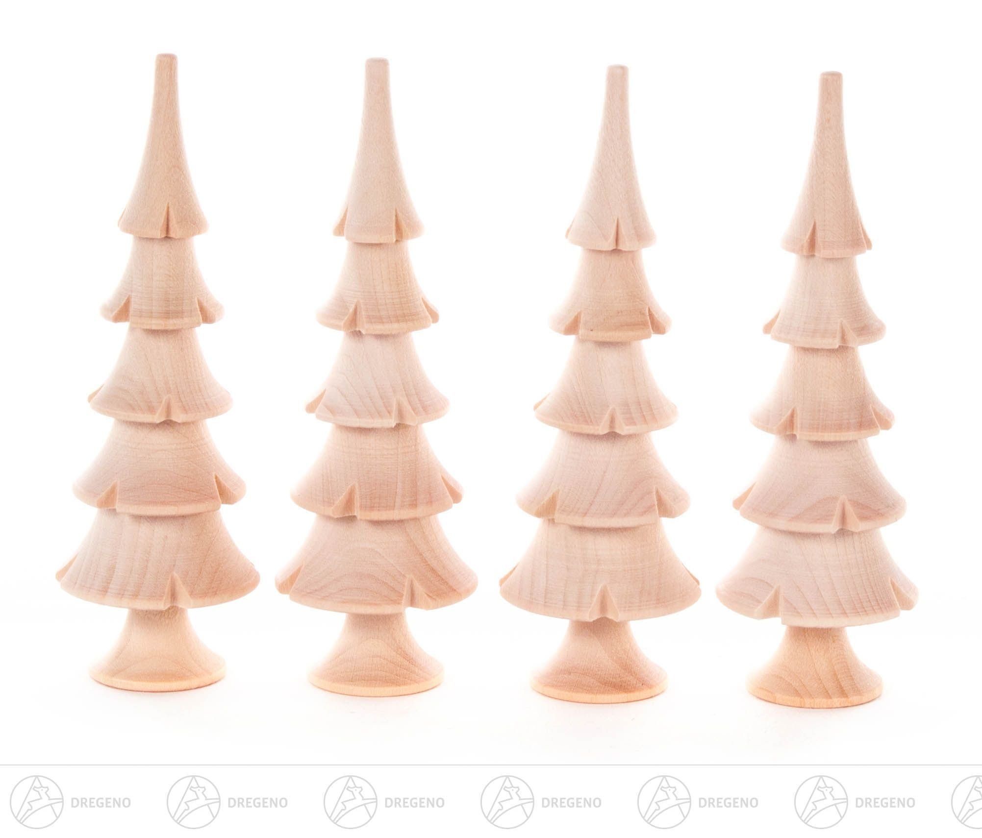 Kunstbaum Baum Massivholzbäume natur Höhe ca 11 cm NEU