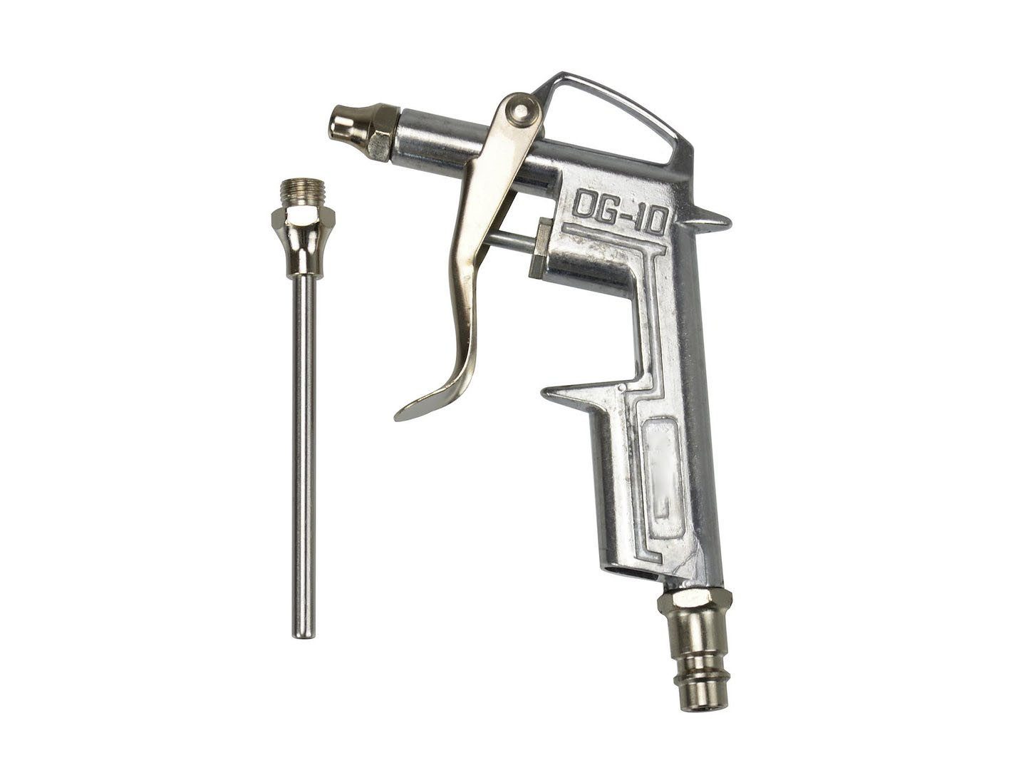 Ausblaspistole Druckluft-Ausblaspistole mit kurzer (25 mm) & langer (100 mm) Düse