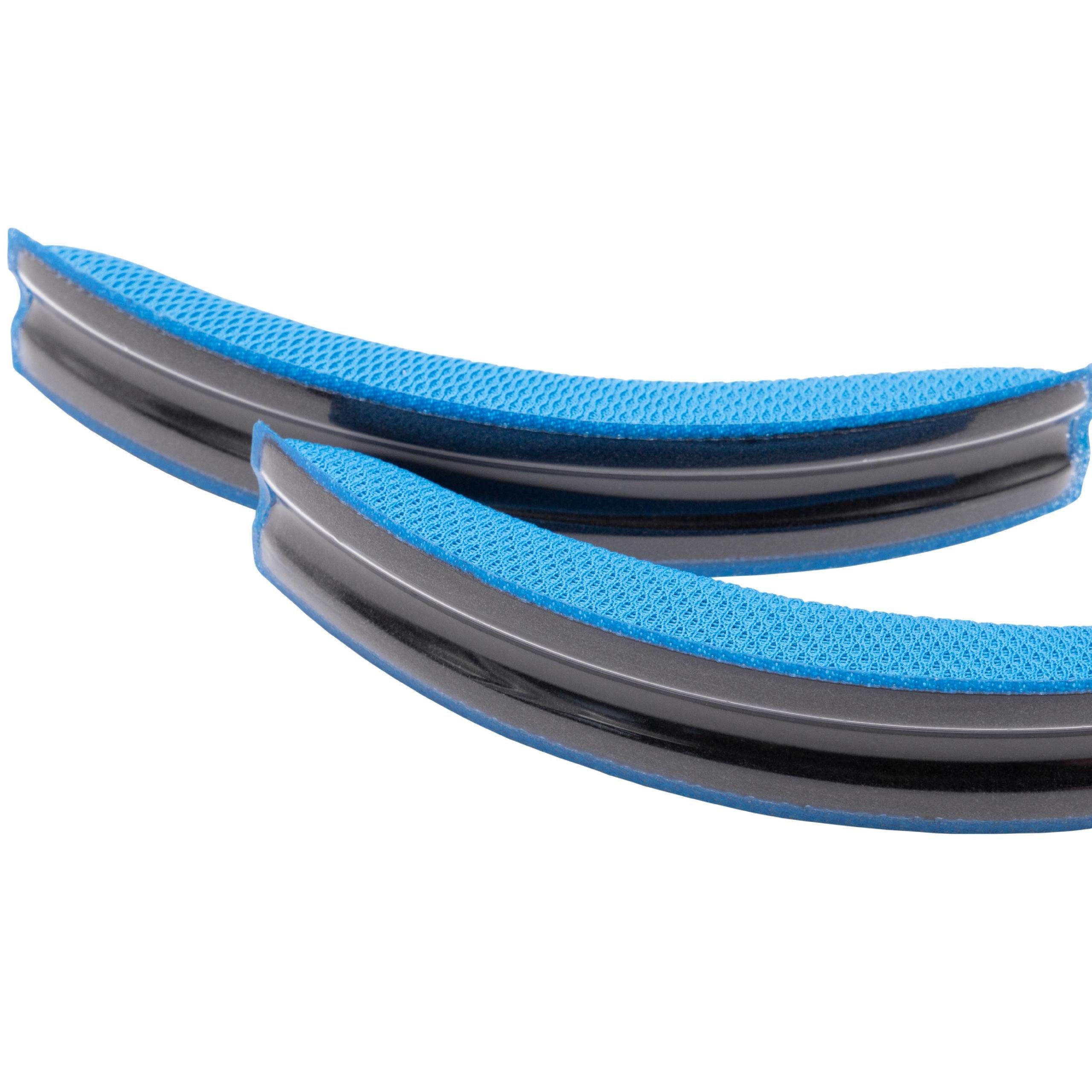 vhbw passend für Logitech G430, G930, F450, F430, G35, G231, G230 Ohrpolster
