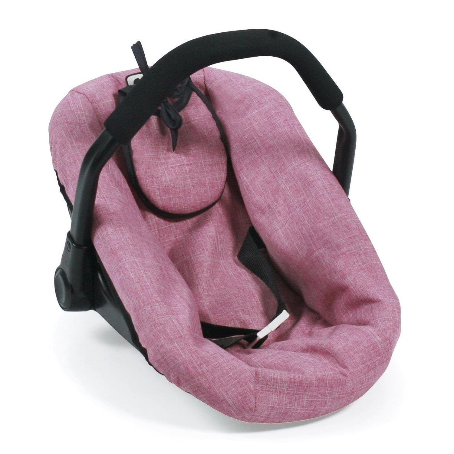 CHIC2000 Puppen Autositz 708 70 Puppen-Autositz, Jeans Pink