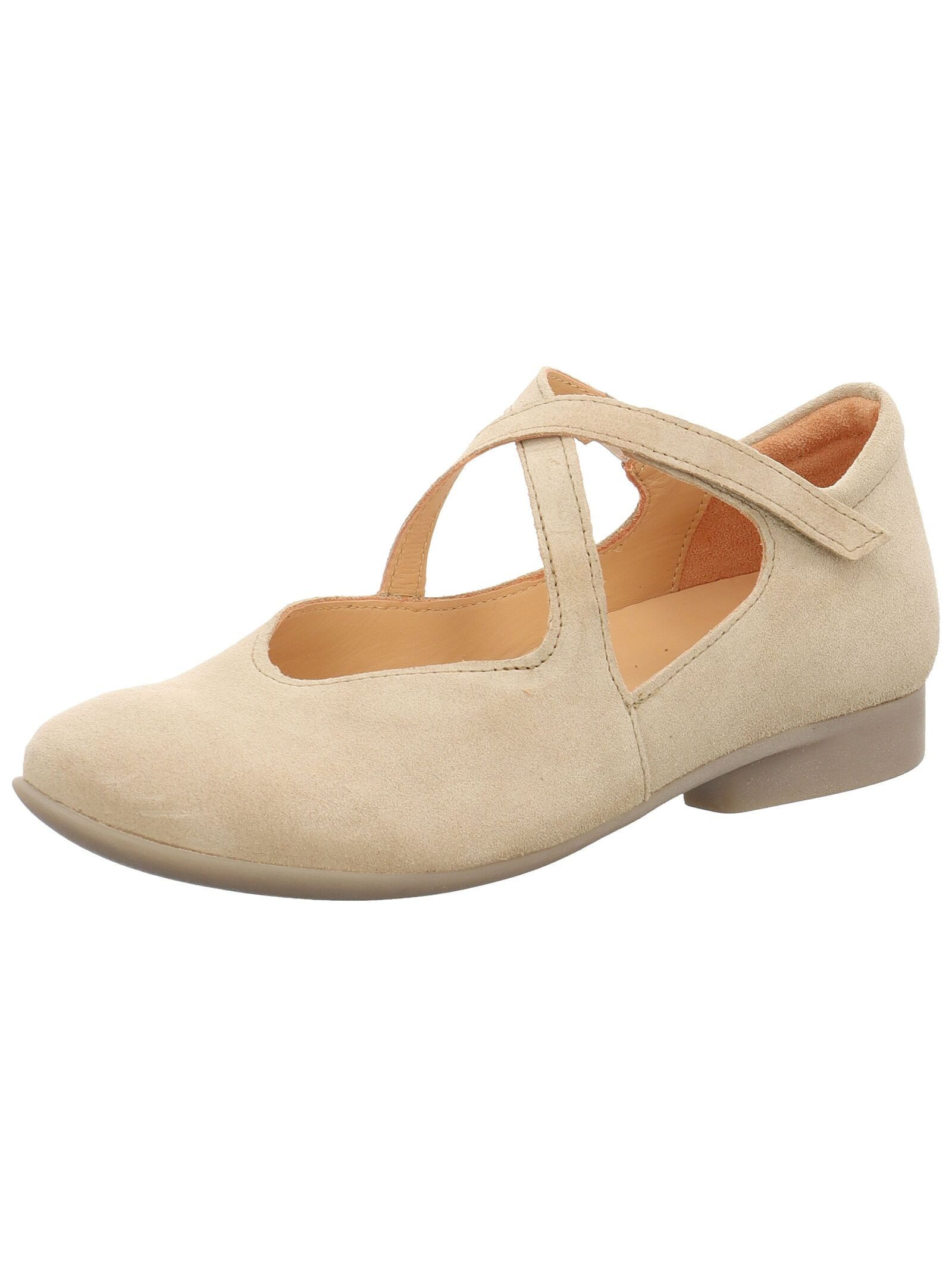 Think! Think! Ballerinas Leder Riemchenballerina günstig online kaufen
