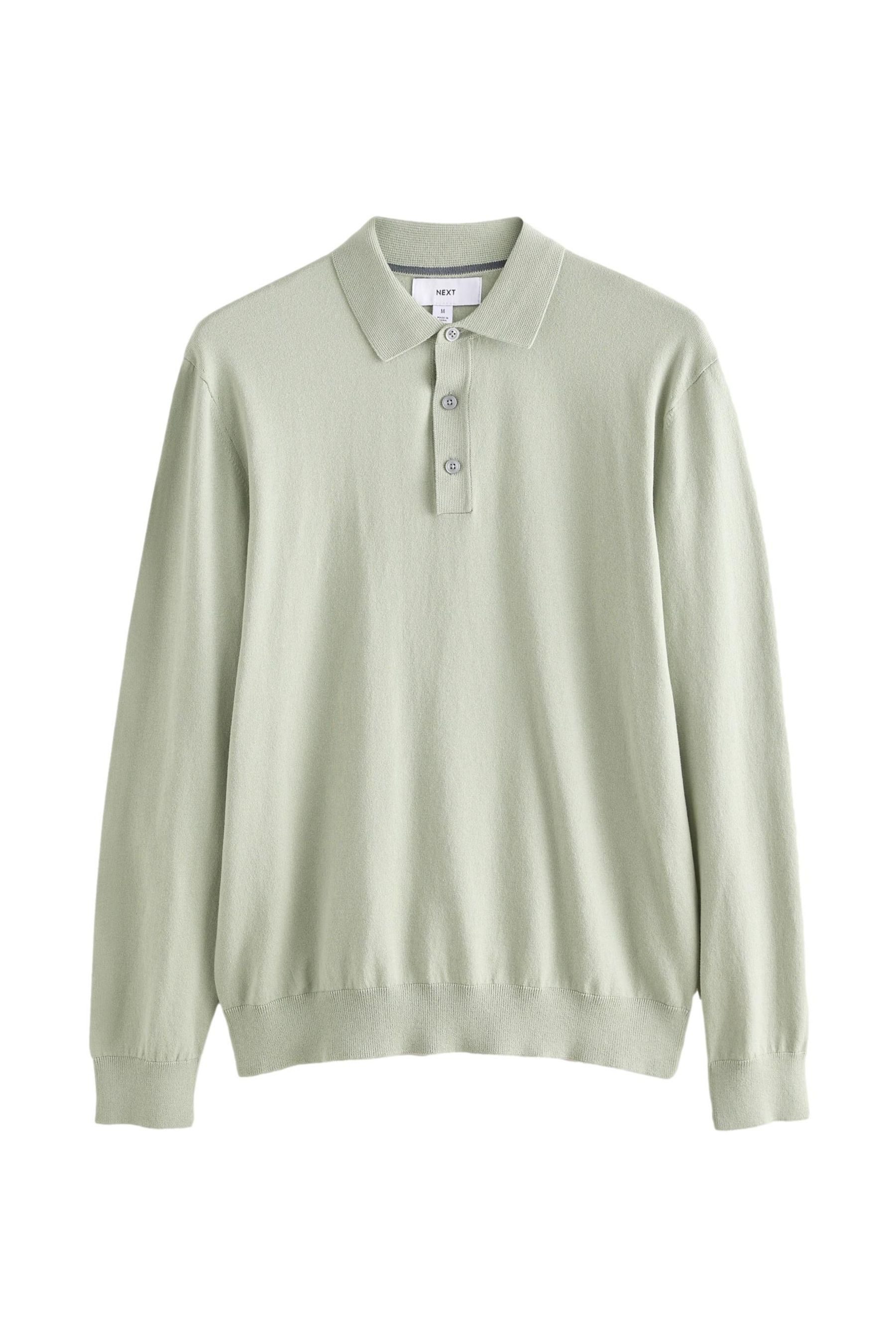 Next Langarm-Poloshirt Langärmeliges Regular Fit Poloshirt günstig online kaufen