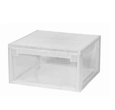 EBUY Schubladenbox Erweiterbare Aufbewahrungsbox aus Kunststoff mit Schubladen, (1-St)