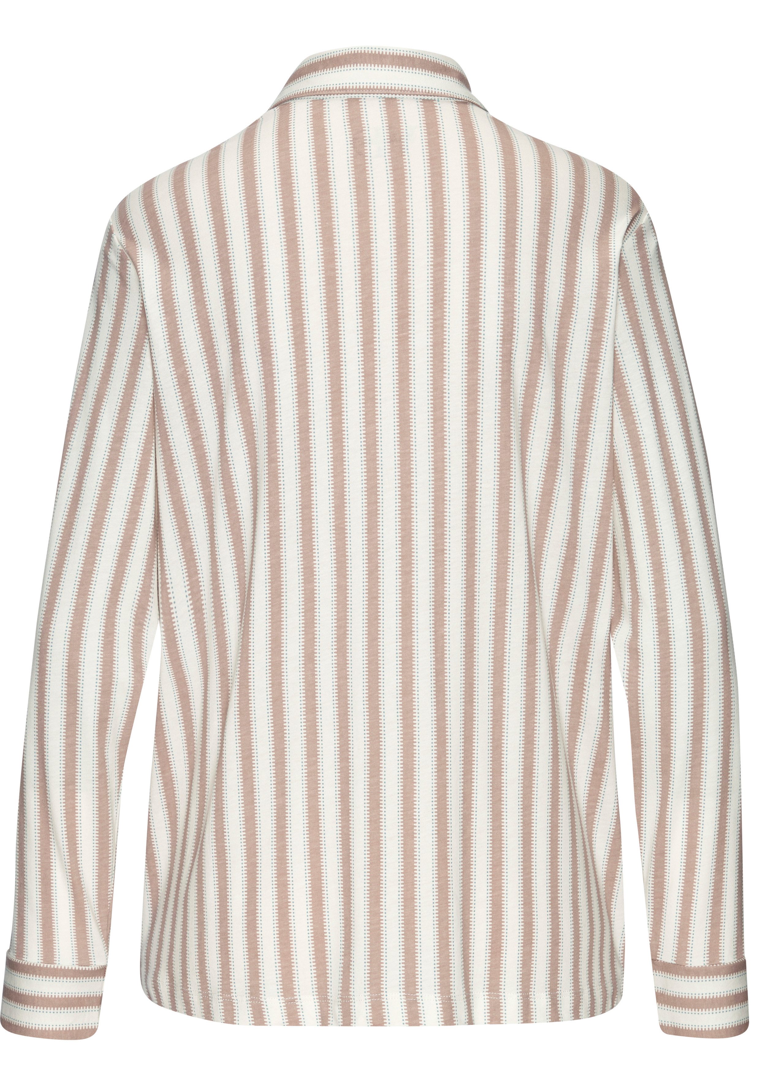Vivance Dreams by Lascana Pyjamaoberteil (1-tlg) Mit durchgehender Knopfleiste