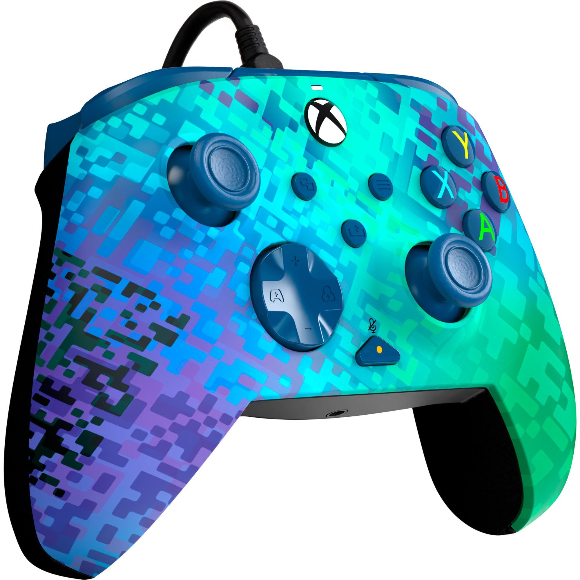 pdp Rematch Advanced Wired Controller - Glitch Green Controller