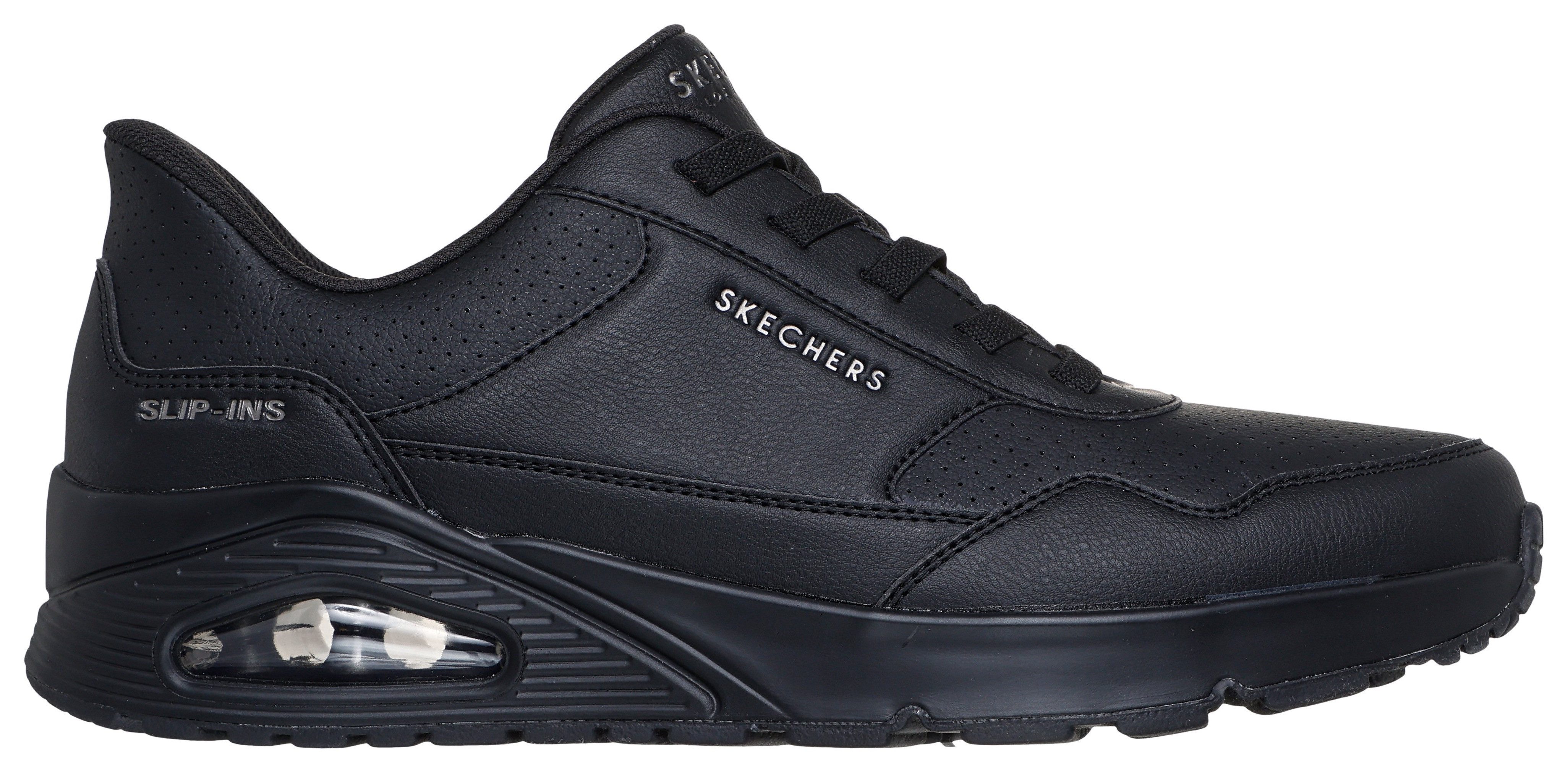 Skechers UNO-BANKSIA LUXE Slip-On Sneaker Keilsneaker, Sneaker mit Luftkissen