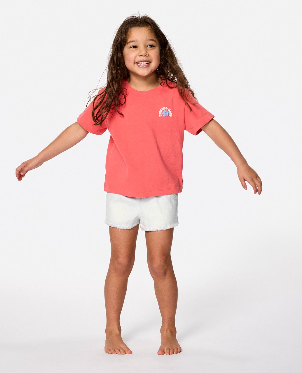 Rip Curl T-Shirt Luxe Surf T-Shirt für Mädchen (1-8 Jahre)