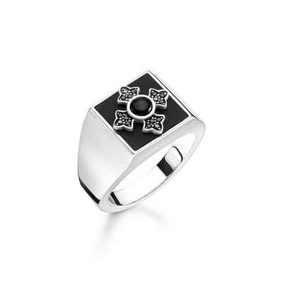 THOMAS SABO Silberring TR2209-641-11 Ring Herren Royalty Kreuz Sterling-Silber Gr. 62