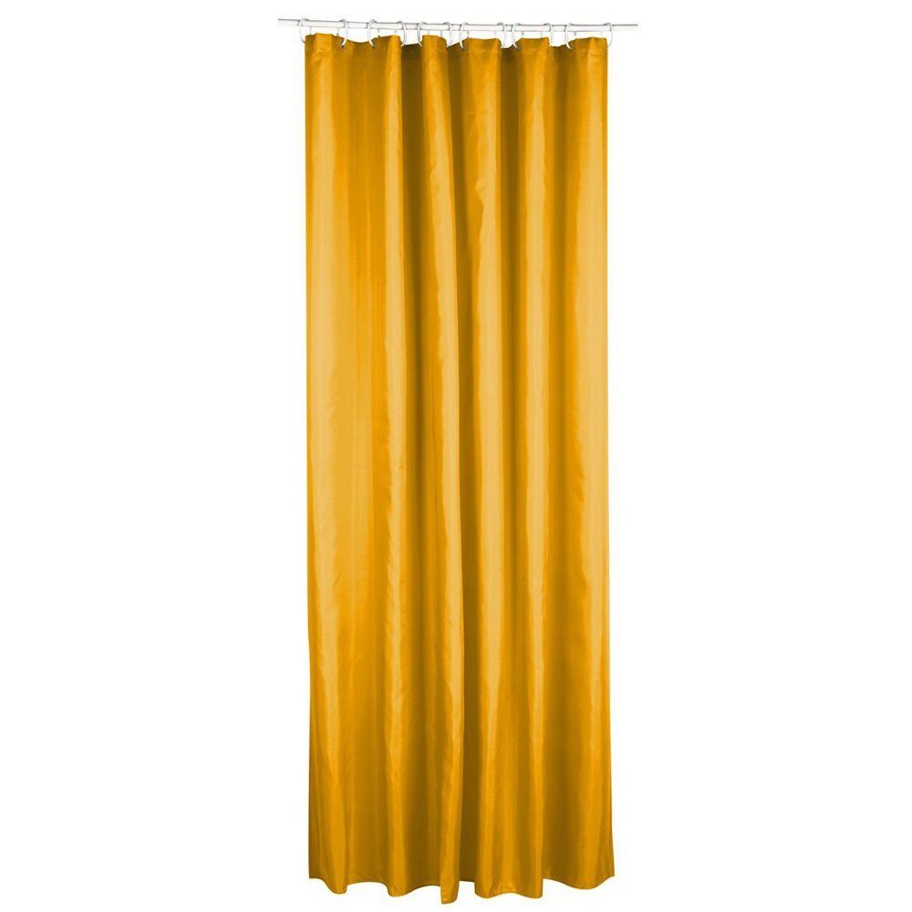 5five Simply Smart Duschvorhang Polyester Duschvorhang 180 x 200 cm Senf - 5five Simple Smart Breite 180 cm, Mit modernem Motiv