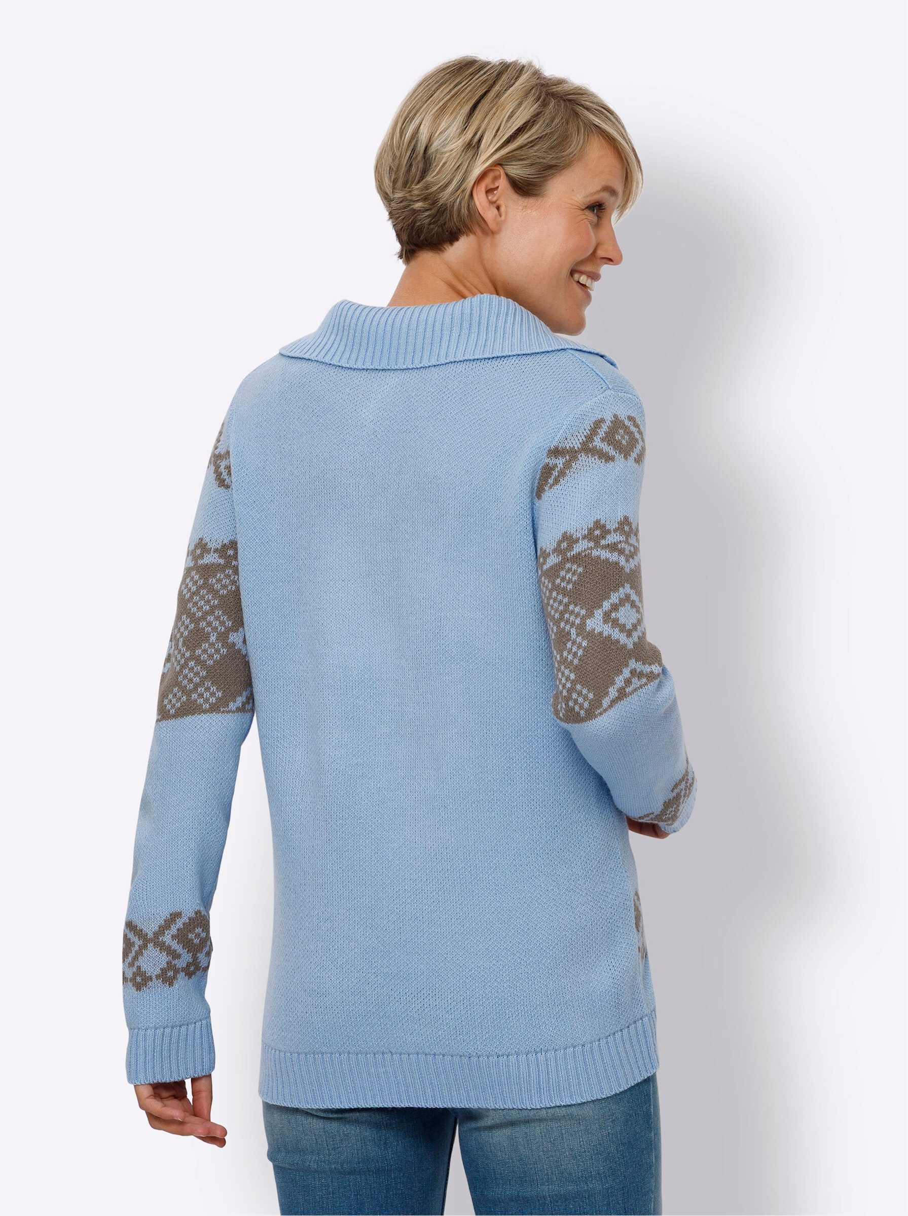 Sieh an! Strickpullover Norwegerpullover günstig online kaufen