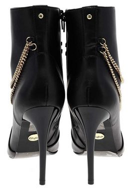 Buffalo JULIET CHAIN ANKLE BOOT Schwarz Stiefelette Vegane Damen Stiefelette