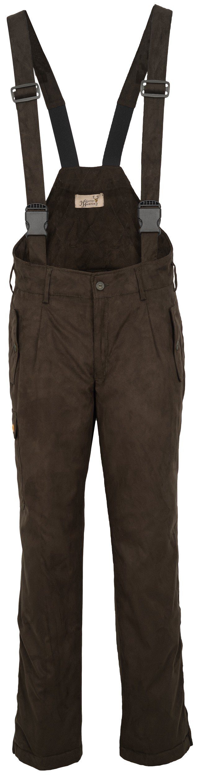 Hubertus® Hunting Thermohose Thermo-Ansitzhose mit Latz Winterhose Jagdhose wasserdicht & warm NEU