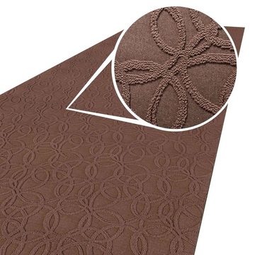 Küchenläufer Küchenläufer Küchenteppich Teppichläufer Jacquard Teppich SISI Luxery, ANRO, Rechteckig, Höhe: 3 mm, Textil