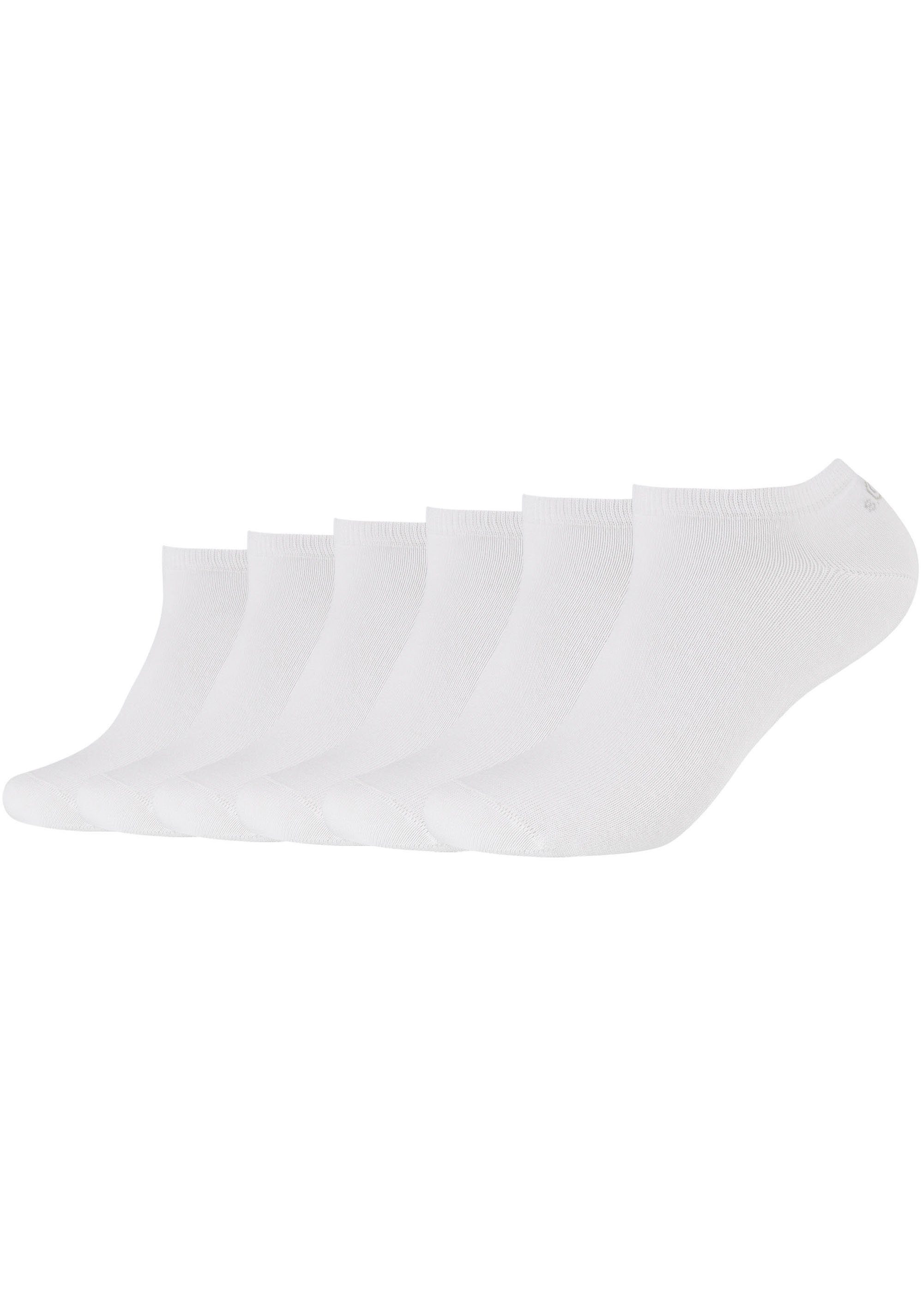 s.Oliver Sneakersocken (Packung, 6-Paar) Socken mit weichem Bund weiß