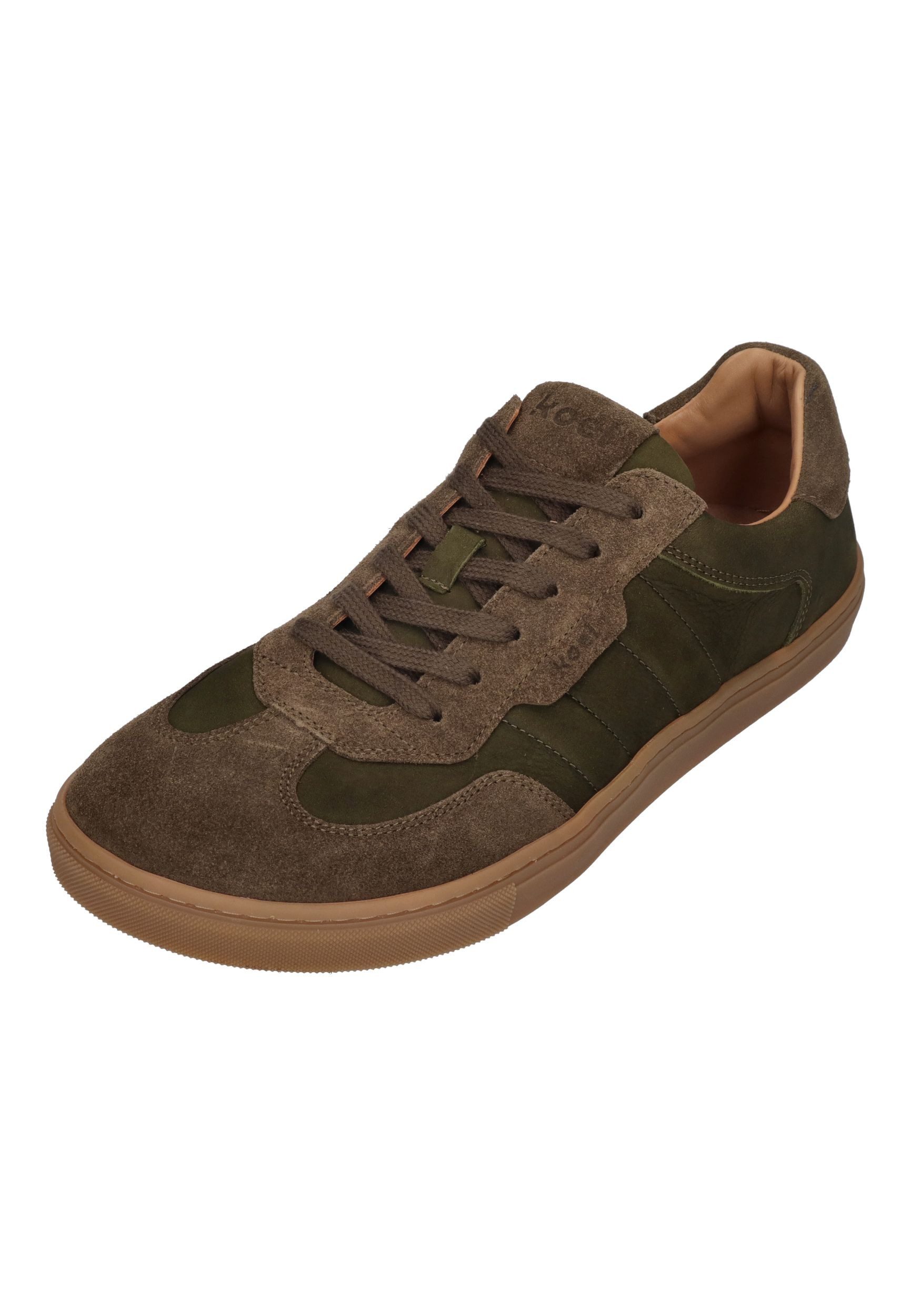 KOEL HELIO SUEDE Barfußschuh Olive