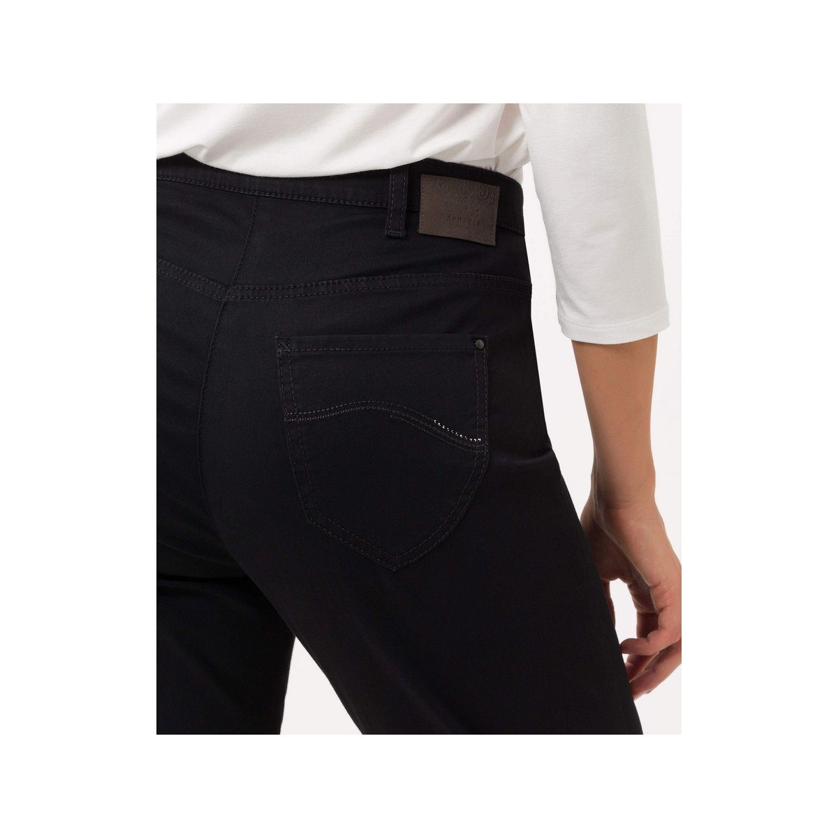 Brax 5-Pocket-Jeans schwarz regular (1-tlg)