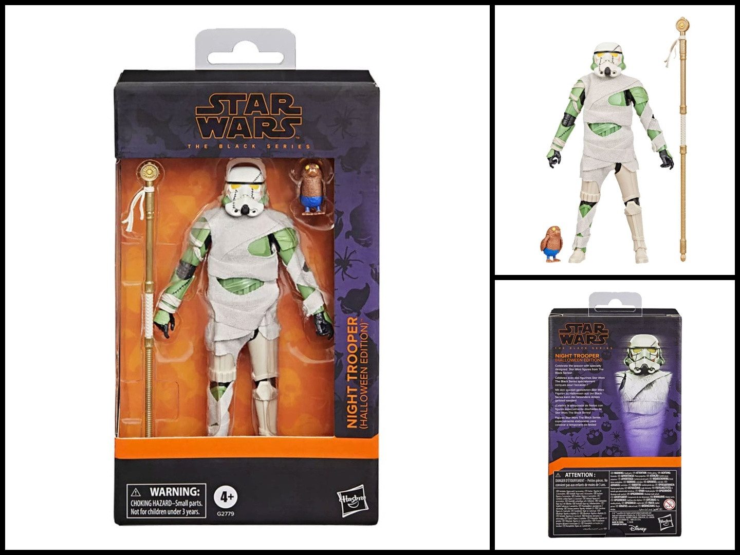 Hasbro Actionfigur Star Wars The Black Series Star Wars: Ahsoka Night Trooper (Halloween