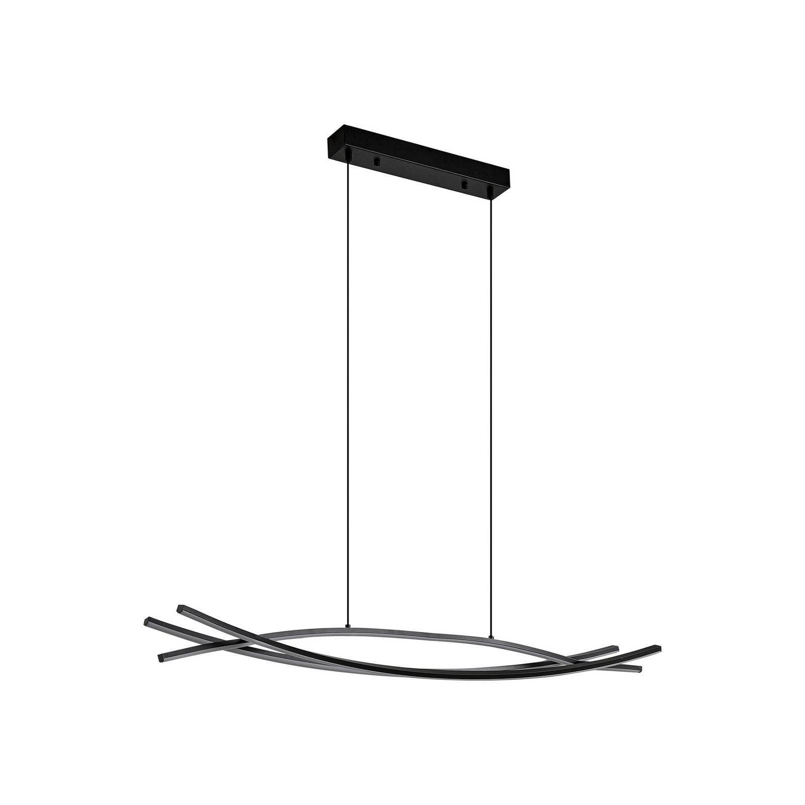 Lucande Hängeleuchte Sayori, Enthalten, 1 x 26 W LED, warmweiß