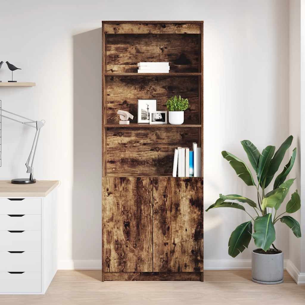 vidaXL Highboard Highboard Räuchereiche 70x35x180 cm günstig online kaufen