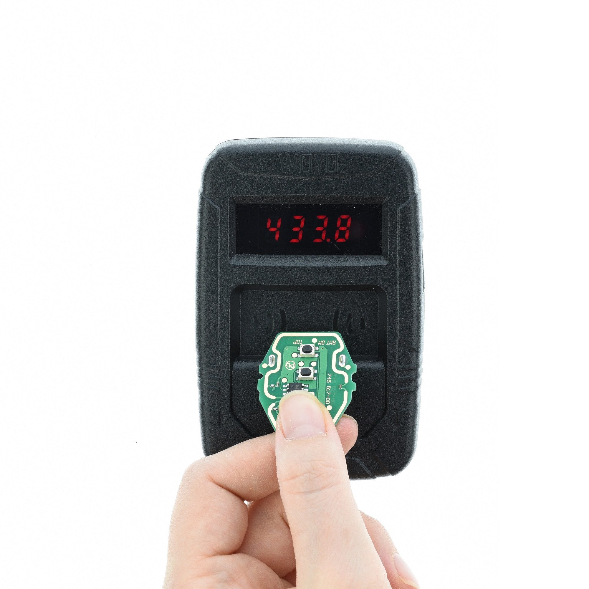 BRANDT AUTOMOTIVE Multitool Infrarot Funk Frequenz Tester Messgerät 10–1000 MHz, für Fahrzeugschlüssel, Smart Keys, Keycards und Fernbedienungen