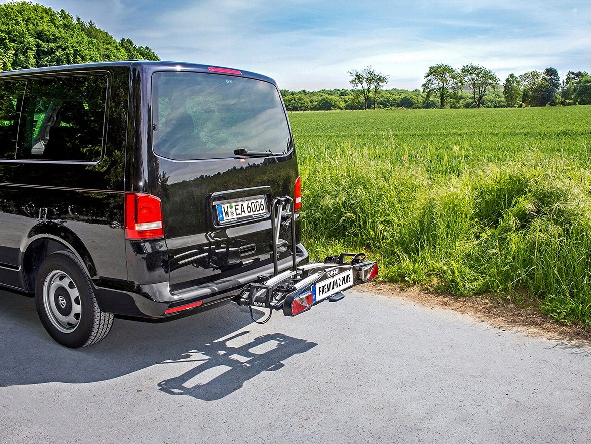EUFAB Kupplungsfahrradträger PREMIUM 2 PLUS, für max. 2 Räder, abschließbar – Bild 5 von 5